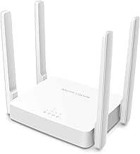 MERCUSYS AC1200 Wireless Dual Band WiFi Router Mercusys AC10 | 1200 Mbps Wi-Fi Speed | 4 High Gain Antennas | Parental Control | IPTV and IPv6 Supported