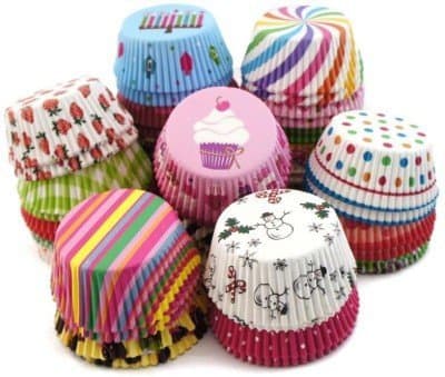Royals Paper Muffin Cups 300 Pieces | Cupcake Liners Baking Moulds for Cake Pudding Chocolate Jelly | Disposable Non Stick Food Grade Baking Cups | Ideal for Oven Party Baking Cupcake Accessories