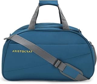Aristocrat Polyester Hard 50 Cms Luggage- Suitcase Travel Duffle (Dfroo52Etbl_Teal Blue)