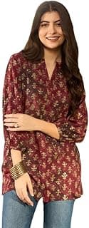 Vaamsi Women's Rayon Blend Regular Fit Top