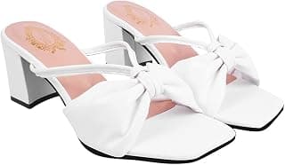 Shoetopia Women & Girls detailed Strap Stylish Fashion Sandal Block Heels