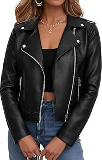 Women Biker Leather Jacket Trending Style Quality Jacket