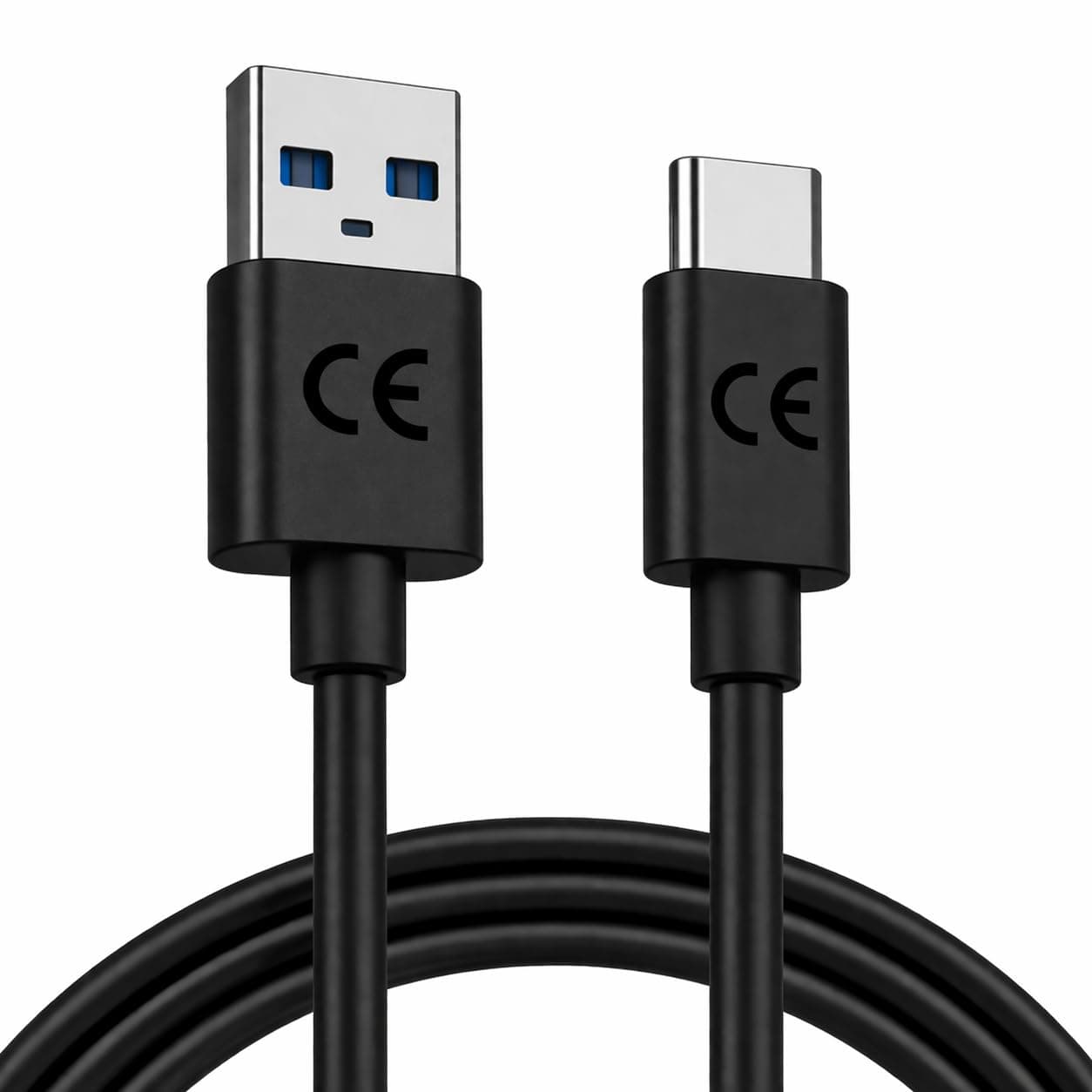 JAARO 33W Turbo Charging USB A to C Data Cable for Motorola Edge 60 Fusion/Edge 50 Fusion/Edge 50 Ultra/50 Pro/Razr 50 Ultra/G45/G54/G64/E40/G35/Edge 40 Neo & Support Other USB-C Devices - Black