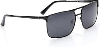 Fastrack Tees Black Navigator Sunglasses for unisex