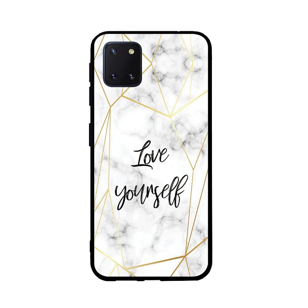 Amazon Brand - Solimo Poly Carbonate Designer Series Uv Printed Side Soft Back Hard Case Mobile Cover for Samsung Galaxy Note 10 Lite - D210, Multi-Coloured