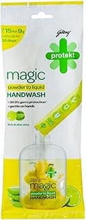 Godrej Protekt Magic Power To Liquid Handwash With Refill - 9g (Lime & Aloe Vera)