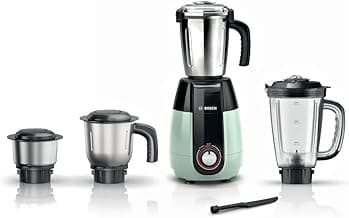 Bosch TrueMixx 1000W Mixer Grinder 4 Jar GREEN MGM8842PIN