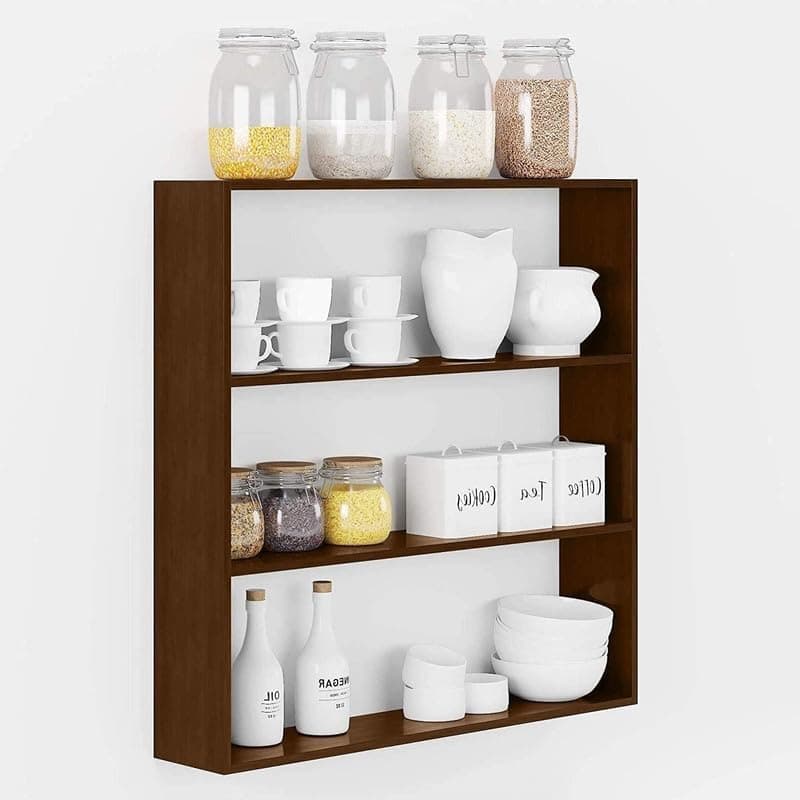 Duadecor Wooden Kitchen Organizer Rack