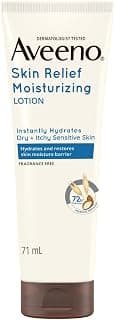 Aveeno Skin Relief Lotion For Sensitive Skin, White, 71 g
