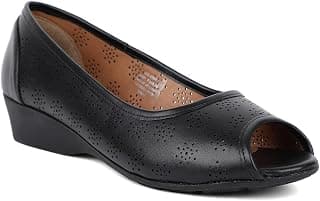 Bata Women's Peep Toe Ballerina
