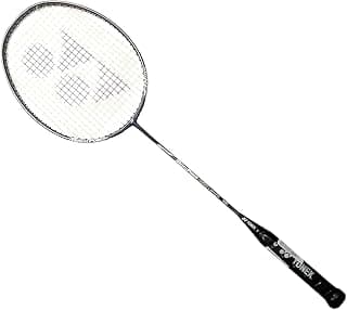 YONEX Muscle Power 29 Carbon Graphite Strung Badminton Racquet ( Black/White , G4 , 85-92 grams , 24 pounds )