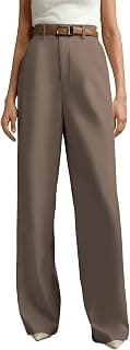 KERI PERRY Trousers for Woman Pants Women's Formal Office Korean | Black Beige Track Pant | Straight | Cotton Spandex Stretchable Trouser | High-Waisted Bottom Wear