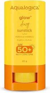 Aqualogica Glow+ Dewy Sunstick With Papaya & Vitamin C - 20G, Spf 30, Spf 50, All