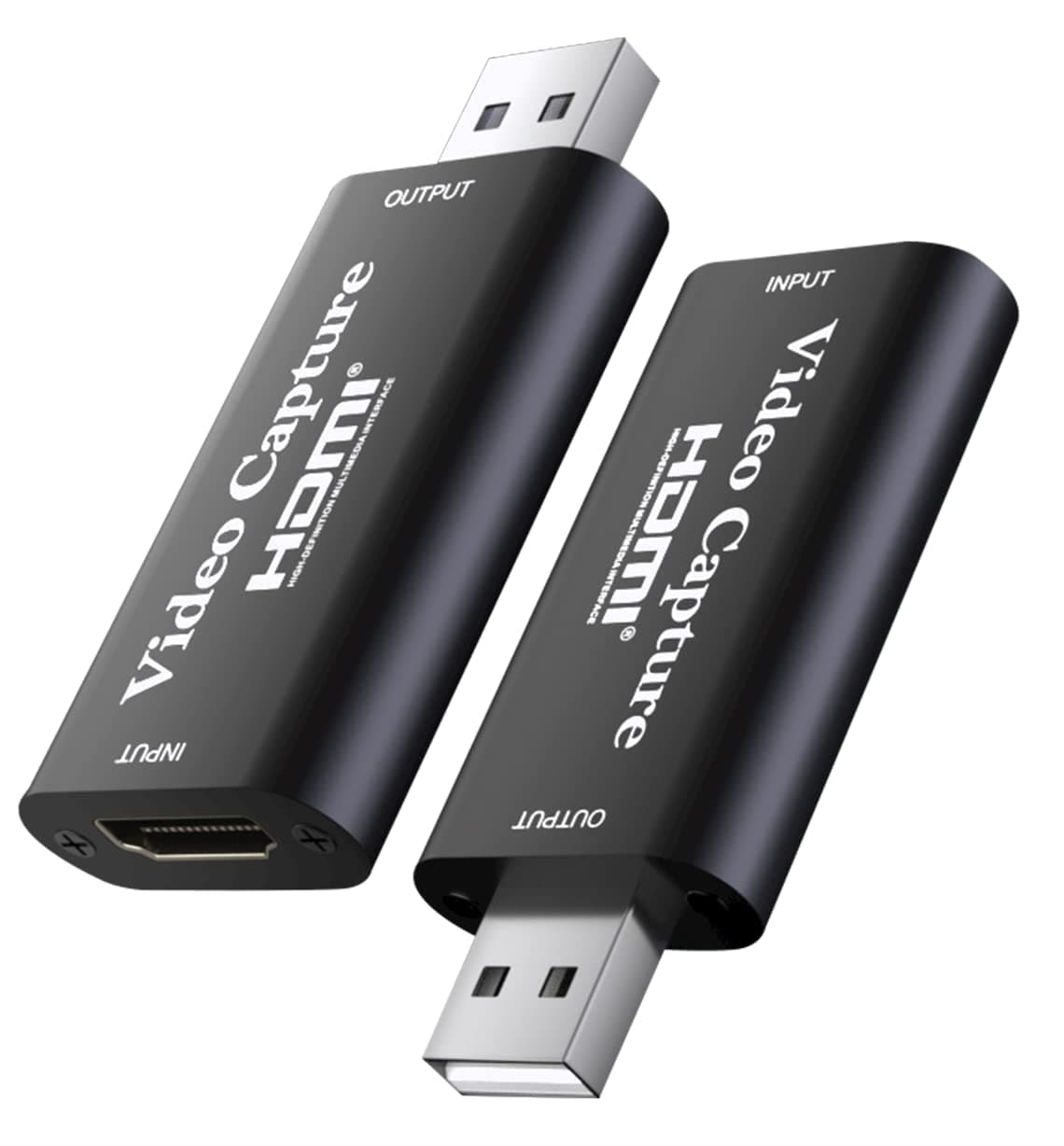 Microware Audio Video Capture Card,HDMI to USB USB2.0 High Definition 1080p 30fps, Directly to Computer for Gaming, Streaming, Teaching, Video Conference or Live Broadcasting