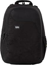 Wildcraft Wiki 1 30L Laptop Backpack for Men & Women | Fits 15.6 inch Laptop | Padded Shoulder Straps, Multi Compartments, Anti-Theft Zippers | School & College Bag | Jacquard Pattern Black