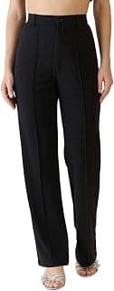 KOTTY Women Polyester Blend Solid Trousers