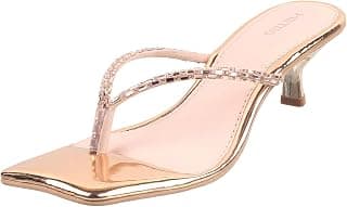 Metro Women Kitten Heel Sandal