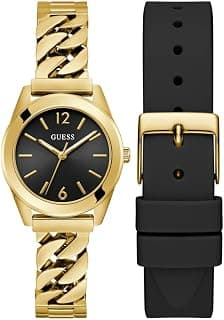 GUESS Round 32mm Black Dial Analog Women Watch - GW0845L2