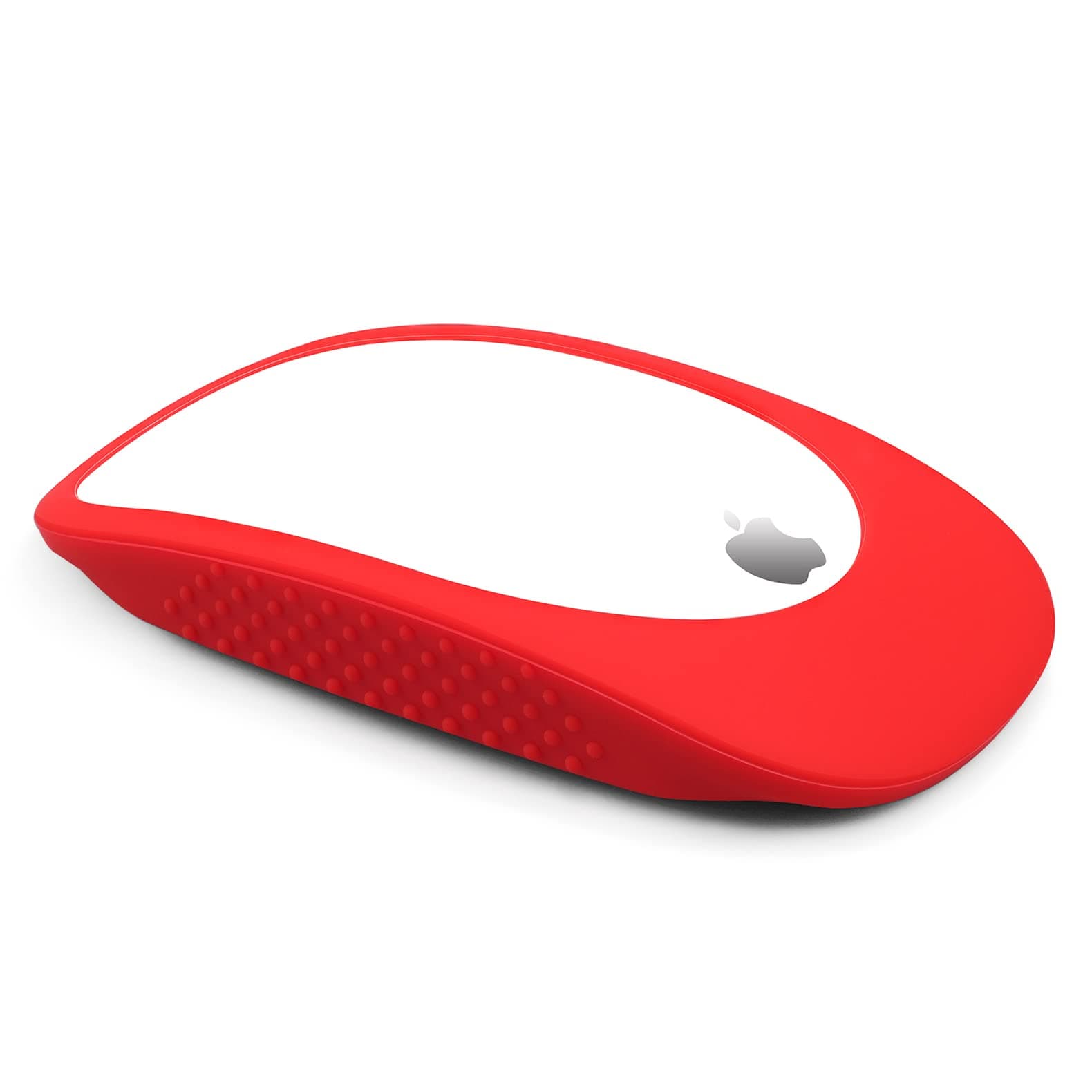 OBOE Silicone Mouse Case Cover Protective Skin Compatible with Apple Magic Mouse 1/2 Magic iPad Mouse (Red)