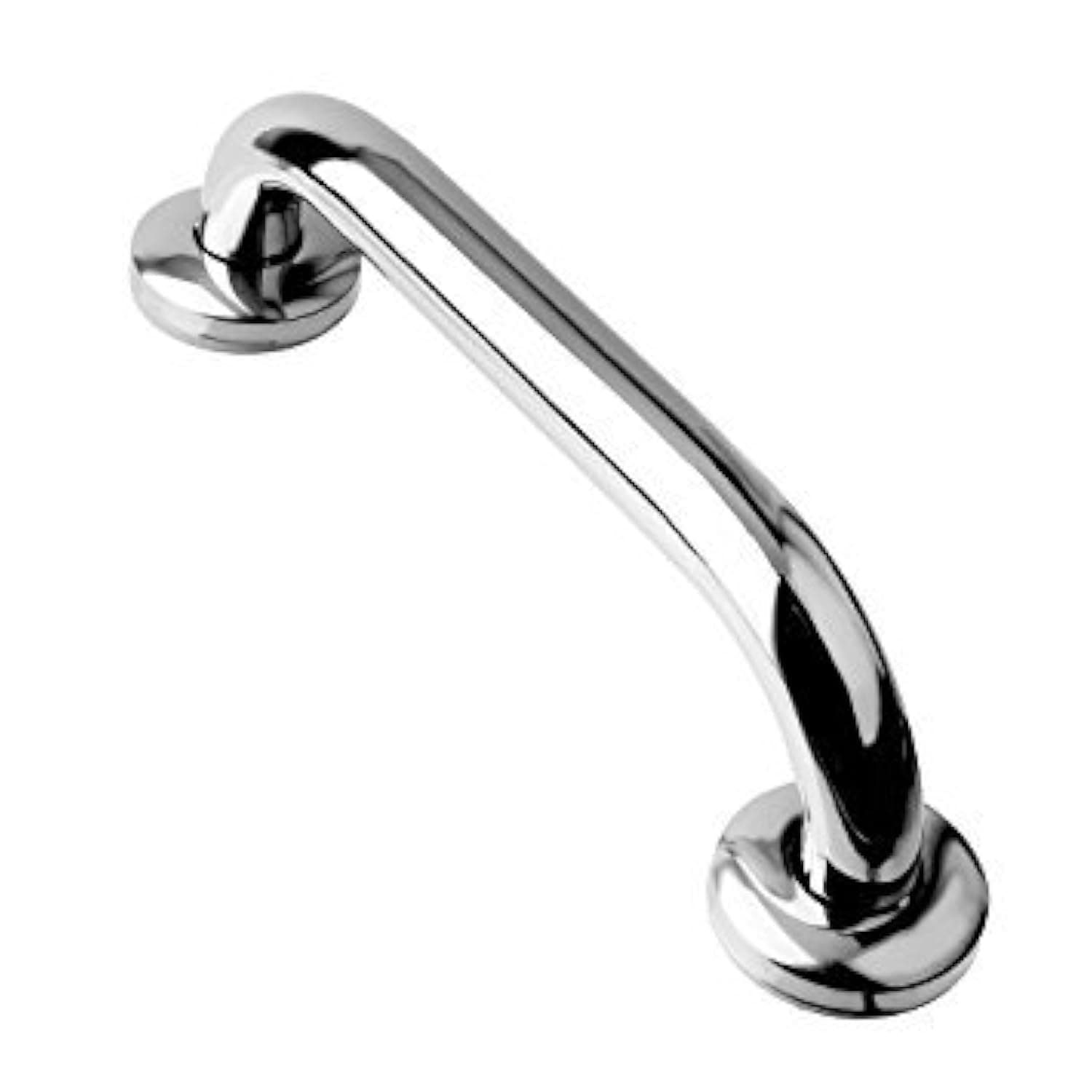 FORTUNE Stainless Steel Wall Mounted Grab Bar, Towel Bar, Bathtub Rails, Safety Hand Support Balance Handle Bars, Bathroom Accessories for Home, Hotel- Chrome Finish - 12 Inch (Pack of 1)