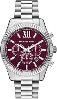 Michael Kors Lexington Silver Quartz Stainless Steel Watch MK9242