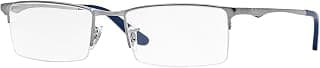 Ray-Ban Men Clear Lens Rectangle Frames - 0RX6304I