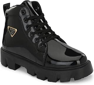 adiso High Ankle Riding Boots for Hiking & Trekking | Mild Waterproof Protection Boots for Men