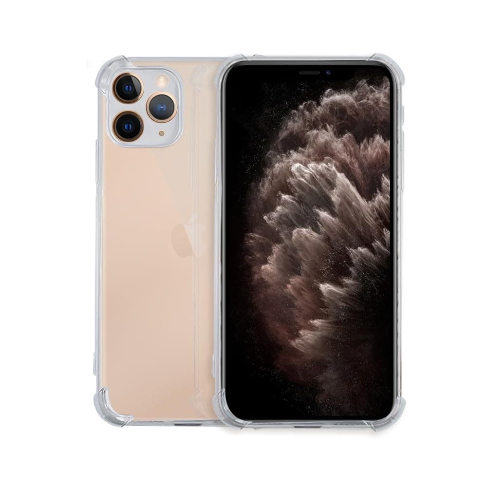 7SEVEN® Back Cover for iPhone 11 Pro Max Transparent Mobile Back Case Shock Proof Design Camera Edges Protection Crystal Clear Phone Case Silicon Soft TPU & Flexible Bumper Case for iPhone 11 Pro Max