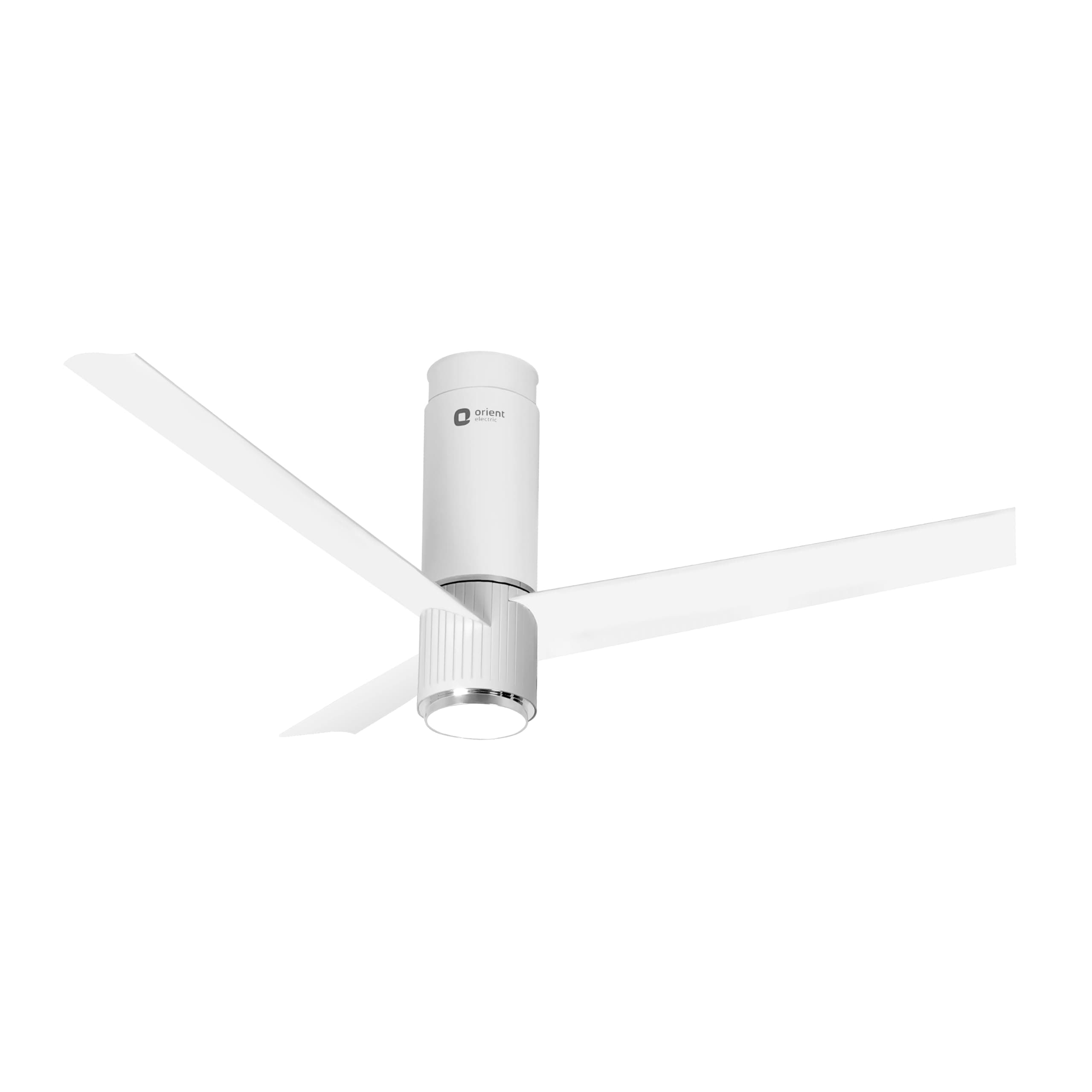 Orient Electric 1200 mm Aeroslim BLDC Ceiling Fan with Underlight, IoT & Remote | Smart Ceiling Fan Compatible with Alexa & Google Home | BEE 5-star Rated Fan | 3-year warranty by Orient | White