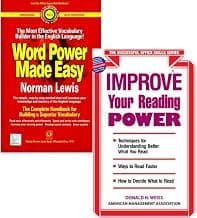 Word Power Made Easy + Improve Your Reading Power (Set Of 2 Books)