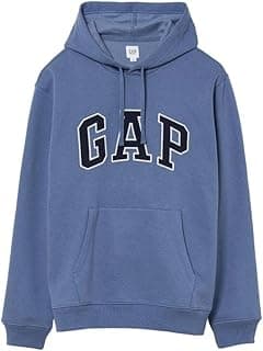 GAP Men Embroidered Relaxed Fit Full Sleeve Hoodie