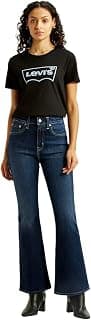 Levi's Women's High Rise Fitted Flared Jeans