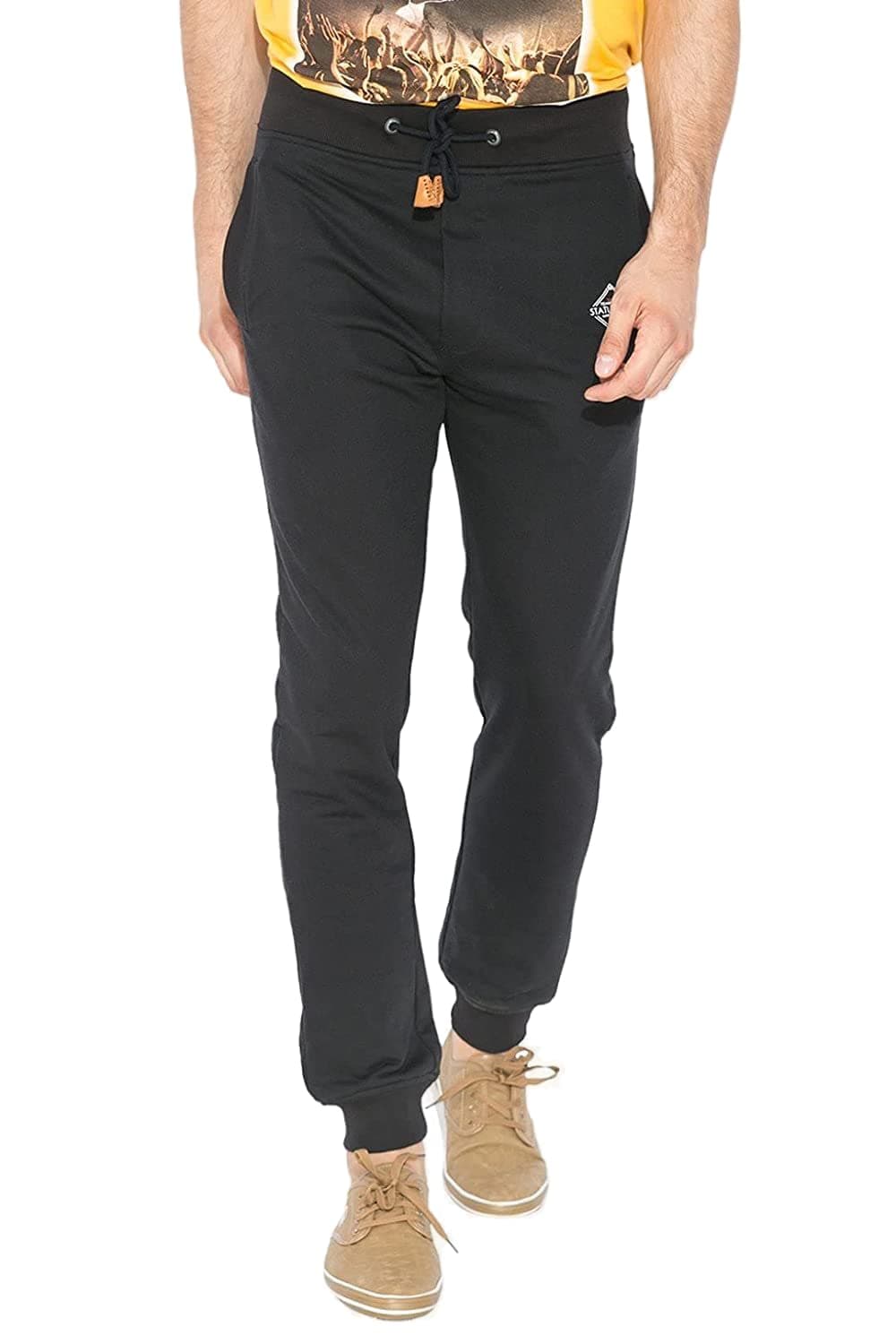 Status Quo Men's Polyester Regular Fit Joggers | CR-JOG-221-P68 |