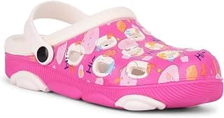 Liberty Lucy&Luke LPMXT-820 Casual Clogs for Kids - Pink, Sky Blue & Sea Green | Slip-On Comfort, Comfortable, Breathable and Lightweight | Ideal for All-Day Wear | Suitable for Indoors/Outdoors