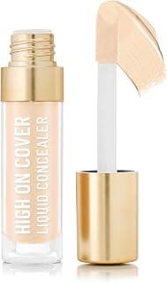 SWISS BEAUTY Select High on Cover Liquid Concealer with No-Crease Formula | Matte Finish | Enriched with Vitamin E| Shade- 1.0 Fair, 5.5ml |