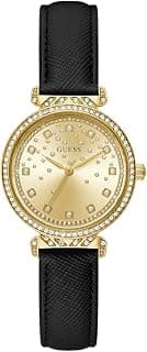 GUESS Round 32mm Champagne Dial Analog Women Watch - GW0764L2