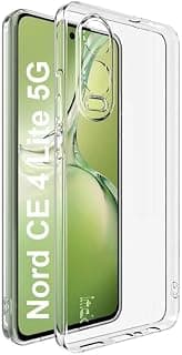 REALCASE Silicone for OnePlus Nord CE 4 Lite 5G Back Cover Case, Scratch Resistant Protective Crystal Clear Transparent Shock Proof Bumper Back Cover Case for OnePlus Nord CE 4 Lite 5G