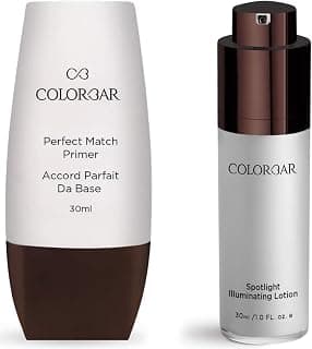 Colorbar New Perfect Match Primer, 30ml And Colorbar Spotlight Illuminating Lotion, 30ml