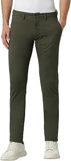 Peter England Men's Skinny Fit Casual Trouser Chinos