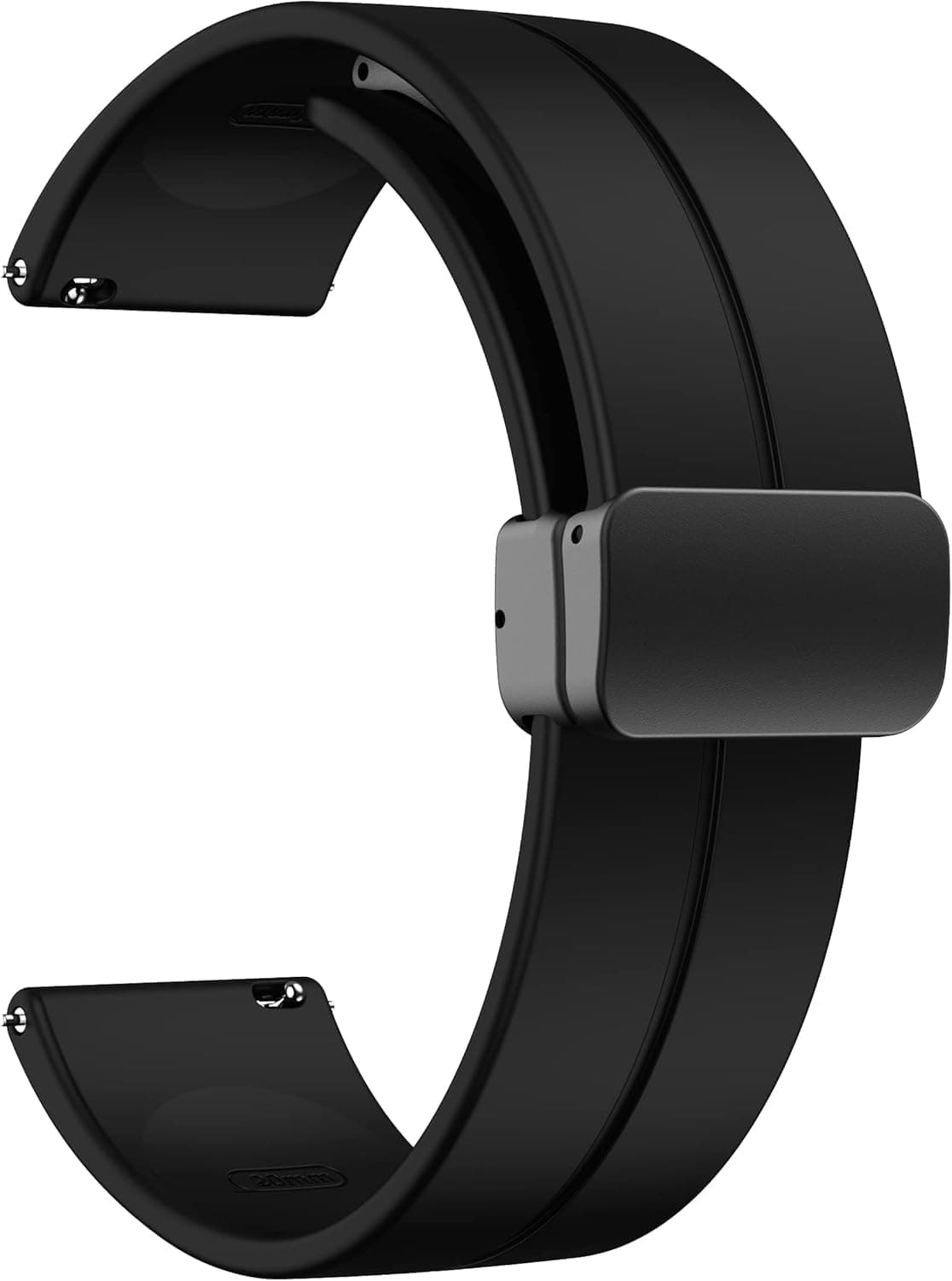 22 mm Silicone Magnetic Watch Straps Belt Band Compatible with Noise ColorFit Ultra/Ultra 2, Pro 3, Active/GPS, Buzz, Core, Nav & Nav+, Endure Smartwatch Straps,