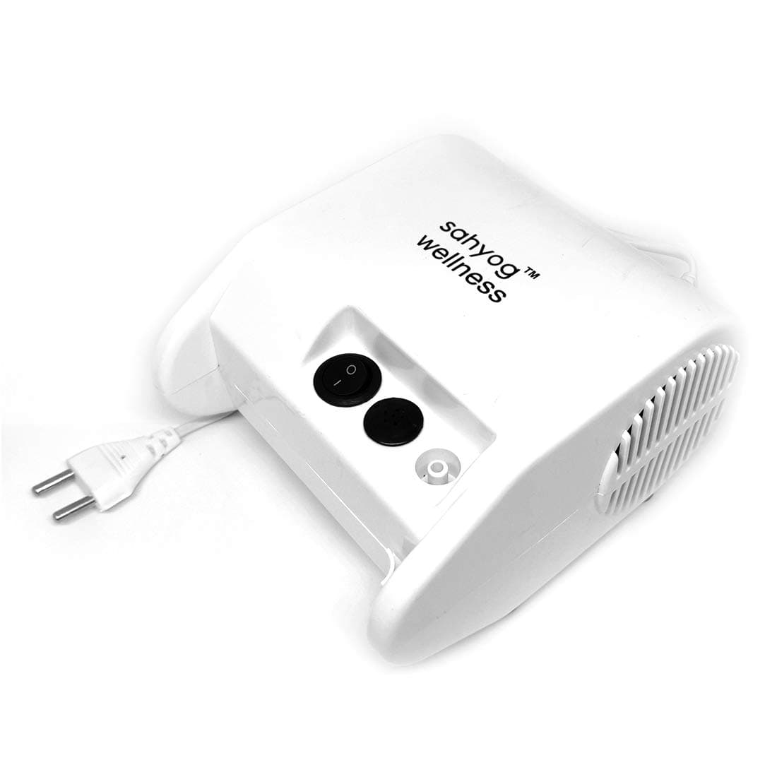 Sahyog Wellness Piston Compressor Nebulizer for Children & Adults with Flow Adjuster (White)