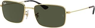 Ray-Ban Unisex UV Protected Rectangle Sunglasses - 0RB3739I