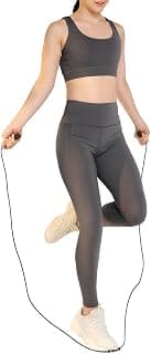 CULT Adjustable Skipping Rope for Men & Women | PVC Jump Rope with Anti-Slip Handles, 360° Smooth Rotation & Length Adjustment | Speed Rope for Cardio, Weight Loss, Endurance & Full Body Workout Black