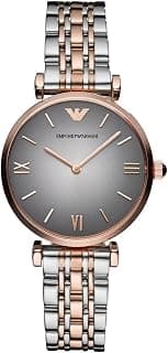 Emporio Armani(エンポリオアルマーニ) Classic Gray Dial Two-Tone Women's Watch AR1725