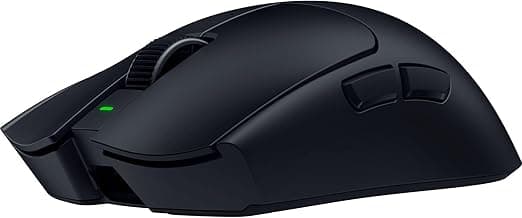 Razer Viper V4 Pro Wireless Esports Gaming Mouse: 49g Ultra Lightweight, Fast & Precise, 50K DPI Optical Sensor, 8K Polling, Gen-4 Optical Switches, Scroll Wheel, USB-C Charging, for PC & Mac - Black