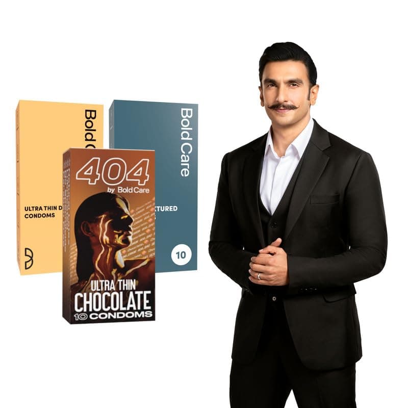 Bold Care Ultra Thin Delay Condoms + 404 Super Ultra Thin Chocolate Flavored Condoms + Bold Care Multi Textured condoms - Combo pack - 30 Pcs