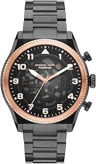 Michael Kors Panorama Metallic Automatic Stainless Steel Watch MK9219