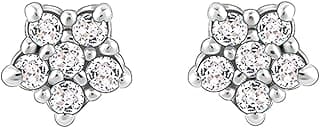 GIVA 925 Silver Zircon Constellation Earrings | Gifts for Girlfriend, Gifts for Women and Girls | With Certificate of Authenticity and 925 Stamp | 6 Month Warranty