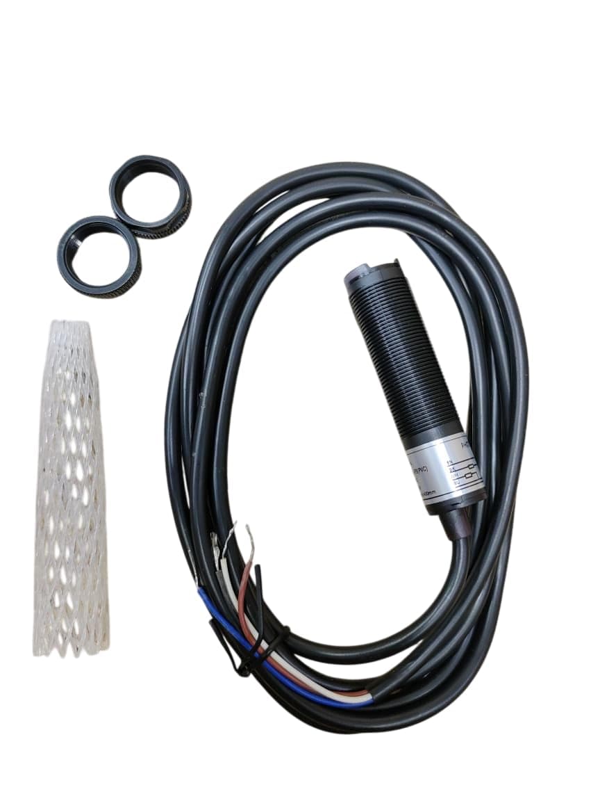 ARINO (2YRS WARRANTY) M18 PHOTOELECTRIC SENSOR M18 PNP NO+NC (4 WIRE SENSOR) M18 SENSOR ADJUSTABLE SENSING RANGE 0-600MM 24VDC SENSOR 18MMM PHOTO SENSOR PNP SENSOR NO+NC SENSOR
