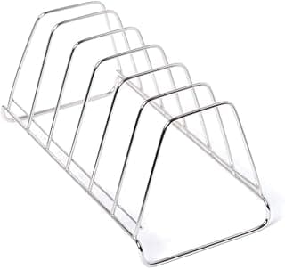Steeliness Steel Dish Rack Plate Stand For 6 Layer Table Stand, Plates Holder Kitchen, Kitchen Rack, Stainless (Pack Of One, Nhspcountertop, Floating Shelves)